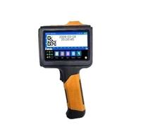 NGTFDCP Date Coding Machine, 12.7mm Multi-languages Printer Text QR Barcode Batch Number Logo Date Label Printer Handheld Thermal Inkjet Coder,for Date Barcode Batch Number