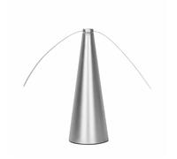 NGTFDCP Fly Repellent Fan, 2Pcs Portable Fly Fans for Table Destroyer Keep Flies Bugs Away From Food Outdoor Kitchen Repellent Fan for Restaurant for Outdoor, Indoor House(1pc battery silver)