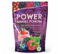 NGU Super Berry Powder 150g, Immune Support Food Supplement, Superfood Berries Smoothie Mix for Shakes, Detox & Healthy Boost for Juice Beverages or