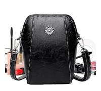 NGUMMS Leather Cell Phone Purse | All-Match Vertical Retro Cellphone Bag - Phone Pouch, Crossbody Bag For Cards, Cash, Glasses, Keys, Passport