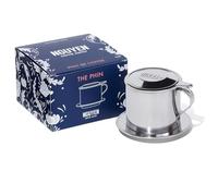 Nguyen Coffee Supply - Original Phin Filter: Stainless Steel 12oz Chamber 4.375 inch plate Diameter, Perfect Cup of Phin Drip Coffee in 7 minutes [12 oz]