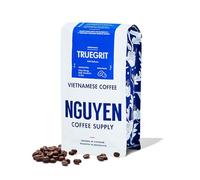 Nguyen Coffee Supply - Truegrit Robusta: Medium Roasted Premium Coffee Beans, Vietnamese Single Origin, Direct Trade, Low Acid with High Caffeine Content, Roasted in Brooklyn [12oz Bag]