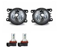 NGVCDXS Automotive fog Compatible With Opel For Meriva 2003 2004 2005 2006 2007 2008 2009 2010 OEM:9270157 Pair Left Right Front Fog Lights Lamp Assembly Accessories(With M10 White)