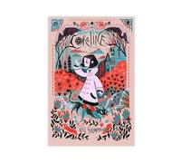 NGVDE Classic Movies Coraline Poster Canvas Poster Wall Art Decor Print Picture Paintings for Living Room Bedroom Decoration Unframe-style 12x18inch(30x45cm)