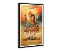 NGVDE Mad Max Beyond Thunderdome Movie Poster Canvas Poster Wall Art Decor Print Picture Paintings for Living Room Bedroom Decoration Frame-style 12x18inch(30x45cm)