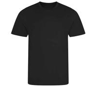NGWorld Men's Relaxed Fit Crew Neck High Performing Cool T-Shirt - Jet Black - M