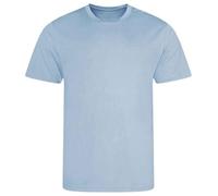 NGWorld Men's Relaxed Fit Crew Neck High Performing Cool T-Shirt - Sky Blue - XL
