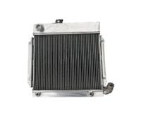 NGYBSFHxsr 2 Row All Aluminum Radiator, Compatible For BMW E10 2002 1802 1602 1600 1502 AT/MT 1969-1975