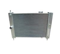 NGYBSFHxsr 2ROW Radiator Aluminum Radiator Fans，Compatible For Kadett E Vauxhall Astra Mark II MK2 2.0i 16V GTE Manual 2.0L 1983-1991 MT