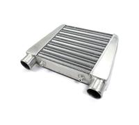 NGYBSFHxsr 65MM Intercooler Universal Radiator 280x280x76mm, Compatible For Turbo Cold Air Intake 6061 Aluminum Radiador 2.5inch Inlet Car Intercooler