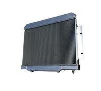 NGYBSFHxsr Aluminum Radiator Compatible For Jeep CJ CJ5 CJ7 AMC V8 Engine 1973-1986