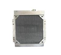 NGYBSFHxsr Radiator Full Aluminum Radiator Compatible For MUSTANG V8 289 302 WINDSOR 1964 1965 1966 AT/MT