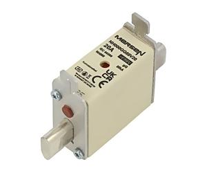 NH000GG69V20 Fuse: Melting 20A 690VAC 250VDC gG Ceramic, Industrial MERSEN