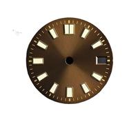NH35 Dial 28.5mm Green Luminous Fits NH36 Movement Watch Accessories Parts for Man Hands