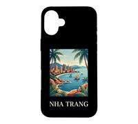 Nha Trang Vietnam Tropical Beach Travel Graphic Case for iPhone 16 Plus