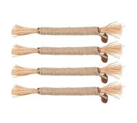 NHBETYS 4PCS Cat Chew Sticks, Catnips Toys, Cat Chew Toy, Kitty Dental Chew Stick for Dental Treats Increase Appetite Calm Stress and Teeth Cleaning