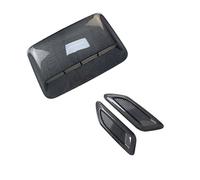 NHBGTARF Car Front Bonnet Vent for Range Rover Sport 2010-2013(with computer box,light Square),Air Flow Fender Front Engine Hood Vent Trim Cover Automotive Hood Louvers Car Decorative