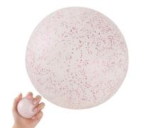 NHCDFA Snowball Squishy Fuzz Ball, emotion Relief Sensory Tool, Hand Flexibility Exercise, Anxiety Management for peoples, Office and Travel Companion, Pink Snowball Squeeze Ball