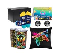 Nhcuijun 12 Year Old boy Birthday Gifts，Creative Gift Basket Designed Specifically for Teen Boys, as a Birthday Present for Your Son, Nephew, Grandson, and Friends