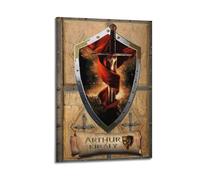 NHDERYBNF Movie King Arthur Poster Poster Decorative Painting Canvas Wall Posters And Art Picture Print Modern Family Bedroom Decor Posters 08x12inch(20x30cm)