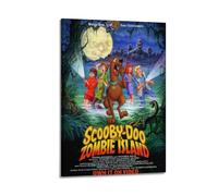 NHDERYBNF Scooby Doo on Zombie Island Poster Poster Decorative Painting Canvas Wall Posters And Art Picture Print Modern Family Bedroom Decor Posters 12x18inch(30x45cm)