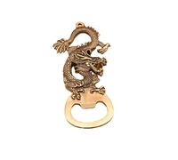 NHDT SW916 Solid Brass Heavy Duty Bottle Opener,Creative Chines Dragon Beer Bottle Opener,Bar Gifts for Men, Husband, Dad, Boyfriend,Bar or Restaurant or Kitchen.1.92oz weight