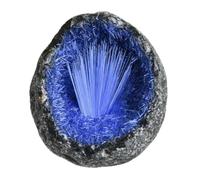 NHDVDVAV Natural Azurite Specimen for Collectors,Pyromorphite Crystal Cluster Mineral Decoration,Crystal Quartz, Goethite,Multiple Ore,Home Office Decor,A,50~100g