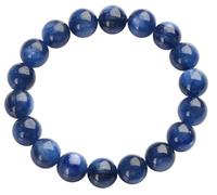 NHDVDVAV Natural Blue Green Kyanite Bracelet Stretch Bracelet,Kyanite Gemstone Beaded Bracelets,Unisex StretchyJewelry for Crystal Gift,7mm