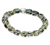NHDVDVAV Natural Lemon Citrine Cand Bracelet for Women,Handcrafted Stretch Gemstone Beaded Bracelet,Crystals Good Luck Jewelry a Choice,8mm