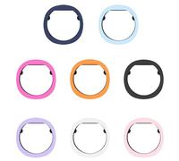 Nhemeylp 8 Pcs Smart Ring Protector, Silicone Ring Protector Compatible with RingConn Gen 2/2 Air, Anti-Scratch Silicone Ring Cover for Women, Men, Outdoor, Gym, Daily Use (Size M: 9/10/11)
