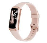 Nhemeylp Fitness Tracker Activity Tracker Smart Watch with 24/7 Blood Oxygen Heart Rate and Sleep Monitor Fitness Watch for Women Men IP68 Waterproof Step Counter for Walking Running (Rose Gold)