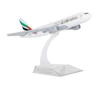 Nhemeylp Model Plane, Boeing 777 Airplane Model 1/400 Diecast Airplanes Model Aircraft with Stand for Collection and Display Aviation Enthusiast Gift
