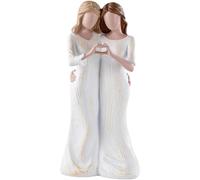 Nhemeylp Sister Gifts for Best Friends, Friendship Gifts for Women, Sister Birthday Gifts, Unique Bestie Gifts Hand-Painted Resin Figurine Gift for Birthday Christmas