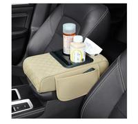 NHGTFOQ Car Centre Armrest Console Cover, for Citroen C5 X 2021-2024 2025 2026 Armrest Pad Cushion Storage Organiser Dual Cup Holder Tissue Box Side Pocket,C
