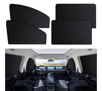 NHGTFOQ Car Side Window Shades, for Nissan Navara D23 2014-2021 Heat UV Protection Sun Visor Rear Windows Full Covers Sunshades Sunshade Privacy