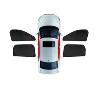 NHGTFOQ Car Sunshade, for Nissan NOTE E13 2021+ Windscreen Sun Shade Side Window Privacy Blocker UV Ray Protection Foldable Interior Heat Shield,B