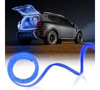 NHHEO Car LED Strip Light For Trunk, 79Inch IP67 Silicone Waterproof Neon Light Strip Embedded, Flexible Cutting Universal Auto Interior Lights(Blue)