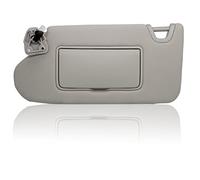 NHILES Left Driver Side Sun Visor Compatible with Nissan Altima 2013 2014 2015 2016 2017 2018 with Light, Without Sunroof 96401-3TA2A Color Gray