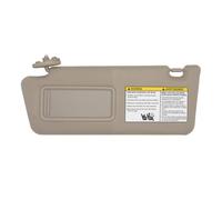 NHILES Left Driver Side Sun Visors Compatible with Toyota Tacoma 2005-2015 Without Light #74320-04181-B1 Beige