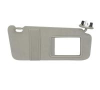NHILES Right Passenger Side Sun Visor Fits for Toyota Camry 2007 2008 2009 2010 2011 Replacement Sun Shade with Light # 74310-33F30-B0 (Gray)