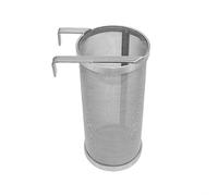 NHJREO 1pc 300 Micron 304ss Hop Filter Spider Strainer with Hook for Home Brewing - Easy Clean, Durable Mesh for Clearer Beer(15x35cm)