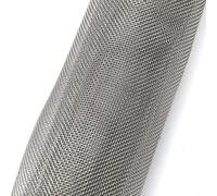 NHJREO 2pcs 15x15cm 304 Stainless Steel Woven Wire Mesh Sheets - 10-400 Mesh for Vent Covers, Home, Kitchen, Garden(100Mesh)