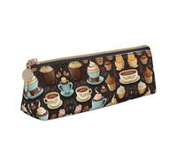 NHKDY Sweets Sugar Printed Pencil Cases Durable Pen Organizer Multifunctional Pen Pouch for Students Holiday Office