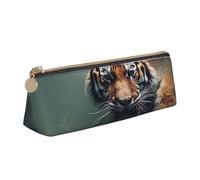 NHKDY Tiger Swimming Pencil Cases Durable Pen Case Multifunctional Pen Box for Cosmetic Travel Holiday