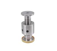 NHKSFBLQ 1.5" Tri Clamp 0.5-5 Bar Adjustable Pressure Valve SUS 304 Stainless Steel