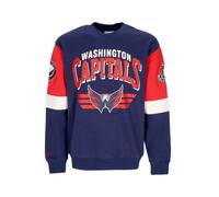 NHL Crewneck Sweatshirt Washington Capitals - male - Mitchell & Ness - Sweatshirts - Multicolor - M - Sweatshirts & Hoodies M