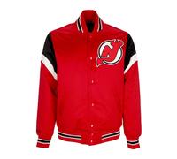 NHL Heavyweight Bomber Jacket Devils Celebration - male - Mitchell & Ness - Bomber Jackets - Red - M - Jackets M