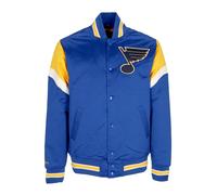 NHL Heavyweight Bomber Jacket Stlblu- male- Mitchell & Ness- Bomber Jackets- Blue- S- Jackets S