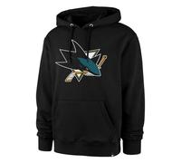 NHL Hoody San Jose Sharks Burnside Black Logo Hooded Pullover Hooded Sweater