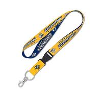 WinCraft NHL Nashville Predators Lanyard with Detachable Buckle, 3/4"